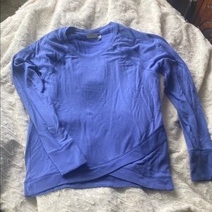 Athleta Royal Blue Long Sleeve Top